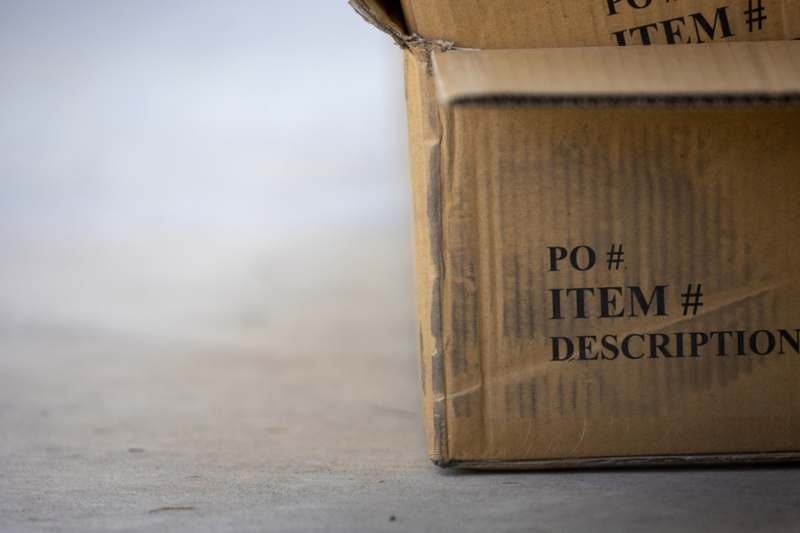 Plain cardboard, the fastest material for a first prototype
